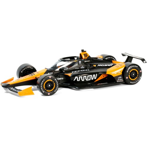 Dallara IndyCar #5 Pato O’Ward Arrow Arrow NTT IndyCar Series (2024) 1/18 Diecast Model Car by Greenlight 11236