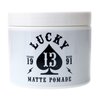 Lucky 13 Barber Supplies Matte Hair Pomade | Water-Based | High Hold | Matte Finish | Tobacco Vanilla Scent, 4oz