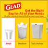 Glad OdorShield Small Trash Bags, Gain Original & Febreze, 4 Gal, 26 Count (Pack of 6) (Package May Vary)
