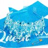 ATODEN Blue Tiara Birthday Queen Sash Crown Tiaras Crowns for Women Girls Crystal Princess Tiara Rhinestone Headbands Quinceanera Crown Happy Birthday Decorations Accessories for Prom Cosplay Party