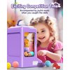 Jovow Claw Machine for Kids, Mini Vending Machine with Game Coins & Music, Prize Dispenser Toys for Girls and Boys, Electronic Claw Game Machine for Party Birthdays, Includes 30 Mini Toys