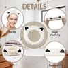 SHEHARUHI 3 PCS Spa Makeup Skincare Headband Soft Stretch Cute Animal Ears Headband for Women Girls Soft Coral Fleece Face Wash Hair Accessories