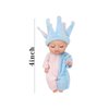 ONEST 8 Sets 4 Inch Dolls Cute Baby Dolls Mini Dolls with Clothes Mini Sleeping Dolls with Doll Accessories