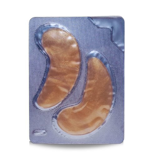 ZAQ Under Eye Mask Reduce Puffy Eyes, Undereye Bags, Wrinkles, Dark Circles - Under Eye Patches, Vegan Cruelty-Free Self Care (25 Pairs) (Honey/Copper 25pc)