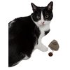 Pet Life 'Pompom-Chew' Cat Mouse Toy - Plush Cat Toy with Inner Catnip