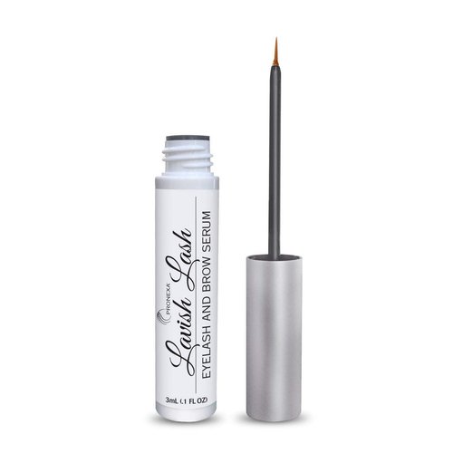 Pronexa Hairgenics Lavish Lash (3ml, 3 Month Supply) – Eyelash Growth Enhancer & Brow Serum with Natural Peptides for Long, Thick Lashes and Eyebrows! Dermatologist Certified & Hypoallergenic.