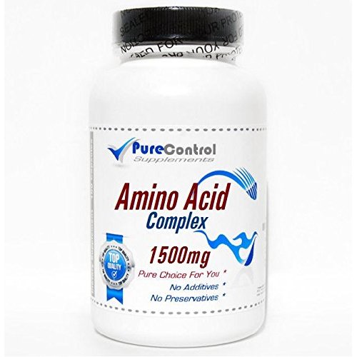 Amino Acid 1500mg Complex // 100 Capsules // Pure // by PureControl Supplements