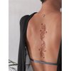 10 Sheets Henna Tattoo Kit, Henna Tattoo Stickers for Women Wedding Party Decorations (Henna Tattoos) 646