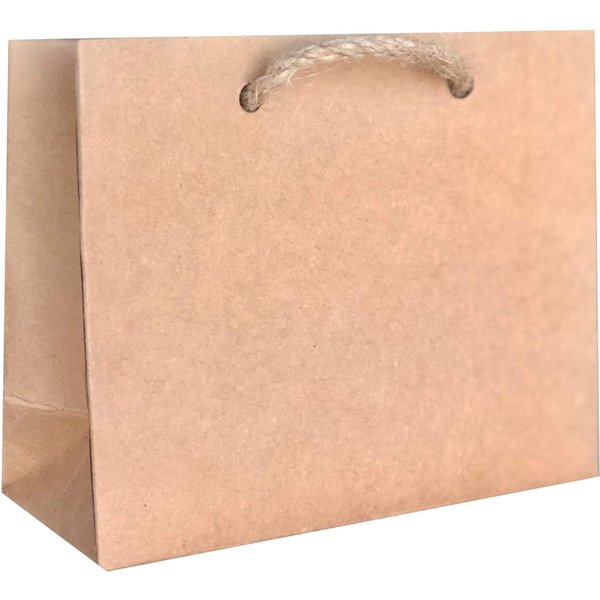 JILLSON & ROBERTS Tiny Gift Bags, Matte Natural (12 Pcs)