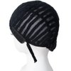ItsUHair Braided Wig Cap for Wig Making 2Pcs Crochet Wig Caps with Adjustable Strap Combs No Slip Breathable Crochet Cornrown Cap
