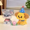 ALITTDRE Micro Mini Building Blocks Dog Pets Cute Animal Model Set Building Pet Toys Bricks Gifts for Kid and Adult (Golden Retriever)