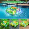 Amphibious RC Car with Lights for Kids 6-12 Year Old,2.4 GHz Remote Control Boat RC Monster Truck 4WD Vehicle Gifts,Waterproof Hand Controlled Boat 360° Rotating Water Beach Pool Toys for Boys Girls