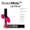 Boston Mints P-Town Pink Lip Gloss (.25oz) -Vegan, gluten-free, cruelty-free formula with Aloe, Vitamins C & E, and a refreshing hint of spearmint extract for soft and hydrated lips.