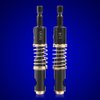 2pcs 5mm&1/4" Black Hinge Drill Bits Reaming Drilling Wood Plastic 1/4inch Hex Shank for Woodworking DIY(2pcs Combination)