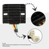GOOFIT 6 Pin DC Voltage Regulator Rectifier for 50cc 70cc 90cc 125cc 150cc 200cc 250cc Scooter