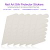 Nail Silk Wrap, Silk Nail Wrap Kit Adhesive Silk Fiberglass Nail Wraps Reinforce Nail Protector Stickers UV Gel Nail Tool Silk Wrap Nail Extension Silk Nail Repair Strips For Split Nails To Fix Nail