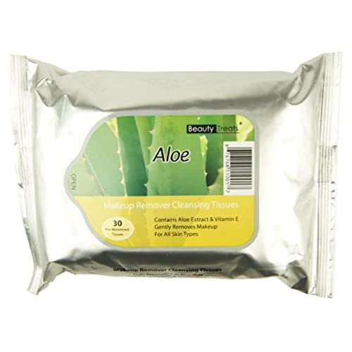 Beauty Treats Collegen Makeup Remover Cleansing Tissues - 30 Pack