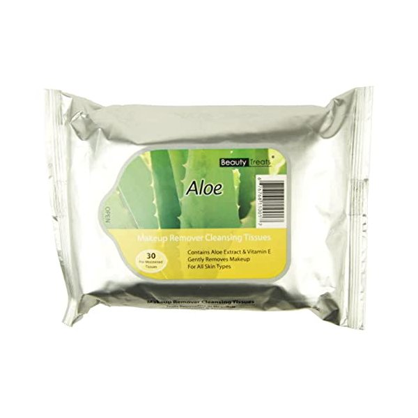 Beauty Treats Collegen Makeup Remover Cleansing Tissues - 30 Pack