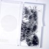 LaDulcie Easy Fan Lashes. 500pcs/box. Professional, Volume Lashes - False Fan Eyelashes Volume Extensions 100% Handmade (12D - 0.05mm,D- curl, 15mm - Length)