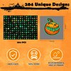 OLIKER Halloween Tattoos for Kids, Individually Wrapped Glow In the Dark Kids Tattoos Luminous Halloween Temporary Tattoos Stickers Party Decorations Supplies