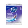 Dial Calm & Soothe Deodorant Bar Soap, Lavender & Jasmine Scent, 3 ct, 4 oz Each (Pack of 2)