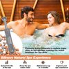Bilinavy Spa Ag+ Mineral Sticks for Hot Tub, Silver Ion Mineral Cartridge Last for 4 Months Treats (4PCS, Grey)