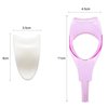 YASNAI Lashes Buddy False Eyelashes Applicator Tool for Wear Eyelashes, Eyelash Brush Tool 3 in 1 Makeup Tool Upper Lower Eye Lash Mascara Guard Applicator