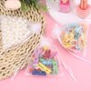 Dealglad 100Pcs Organza Gift Bags 3.5x4.5 inch, White Drawstring Mesh Jewelry Bags, Wedding Party Favor Festival Gift Bags Candy Pouches