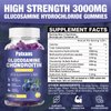 Patxans 2 Packs 3000MG Glucosamine Chondroitin Gummies - Extra Strength Joint Health & MSM Elderberry Natural Joint Support Supplement, Flexibility, Antioxidant Immune Support for Adults, 120 Gummies.