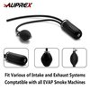 AUPREX Universal Easy Intake Adapter, Automotive Smoke Machine Bladder, Pipes Fuel Leakage Detector, Smoke Leak Diagnostic Tester for 12V Vehicles