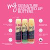 Mad Gab's MG Signature Coconut Lime, Rapsberry, Peach Mango Lip Butter (3 Pack) | Natural & Organic | Hydrating, Shea Butter