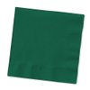 Creative Converting Touch of Color 200 Count 2-Ply Paper Beverage Napkins, Hunter Green - 253124
