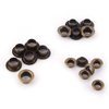 100pcs Metal Eyelets Kits, Small Grommets with Washers Fastener for Leather Craft DIY Sewing(6mm)