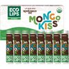 Mongo Kiss USDA Organic Lip Balm Set 8-pack (0.15 oz. each) with Mongongo Oil & Cocoa Butter to Moisturize Chapped Lips | Made in USA by Eco Lips (Peppermint)