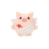 Fuzzyard Cu-Pig Dog Toy Premium Plush Valentines Cupid Heart Pig w/Squeaker Washable