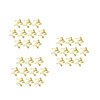 30 Pcs Gold Star Hair Clips Metal Snap Hair Clips Hair Barrettes Hair Side Clamps Headdress Cute Hair Accessories for Women Girls Kids Star Snap Hair Clips Hair Accessories