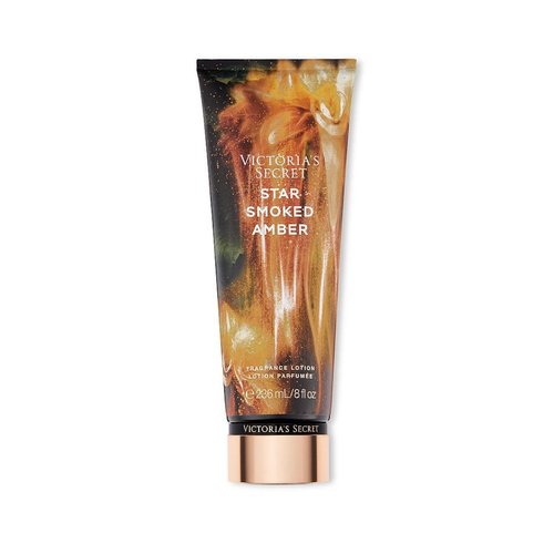 Victoria's Secret Star Smoked Amber Fragrance Body Lotion For Women 8 Fl Oz (Star Smoked Amber), Pack of 1