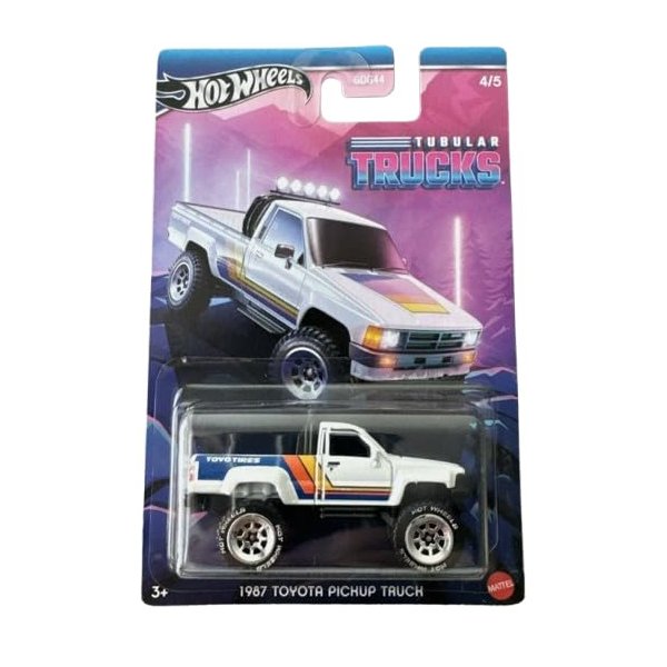 Hot Wheels 1987 Toyota Pickup Truck, Tubular Trucks 4/5