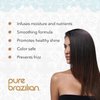 Pure Brazilian Deep Conditioning Masque - Deep Conditioner Hair Treatment with Brazilian Keratin, Acai, and Arginine - 2 Fl Oz
