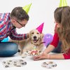 Dog Party Decorations ,20 Pcs Plates and 20 Pcs Napkins , Puppy Paw Print For Dog Birthday Party Tableware Favors,Severs 20