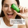WONDER FAMILY Green Tea Mask Stick - Pore Cleaner Green Stick - Prevents Blackheads - Moisturizing Clay Deep Cleanse - Facial Masks Women Skin Care - 2 Pack
