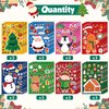 OHOME Christmas Stickers - Stocking Stuffers for Kids - DIY Christmas Crafts for Kids - Kids Christmas Gifts Activity Party Favors Supplies | Christmas Games | Toddler Stocking Stuffers(24 Sheets)