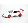KiNSMART Porsche 911 GT3 RS SetOf4 1:36 Scale 5" Die Cast Model Toy Super Sports Car White/Orange/Silver/Black