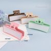Framendino, 6 Pack Sublimation Hair Claw Clip Blanks Non Slip Hair Clips for DIY Hair Clips Rectangle 6 Colors