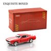 TOKAXI 1/36 Scale Diecast Cars,1969 Camaro SS Cars Models,Pull Back Vehicles Toy Cars,Cars Gifts for Boys Girls (Red)