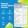 FAST&UP Reload – Lemon & Lime - Refreshing Electrolyte Drink Mix | Hydration Powder Packets | 1500 mg Electrolytes + Vitamins C & B12 | Easy to Open Single Serving Pack | 15 Servings