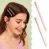 OIIKI 18Pcs Hair Clips, Alloy Vintage Hairpins, Tiny Barrettes for Women, Girls, Bridal, Wedding, Valentines