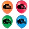 Truck Latex Balloons, 12inch (16pcs) Truck Kids Birthday Party Decorations, Supplies