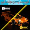 Mililier LED Light Kit for Lego 42196 Lamborghini Huracán Tecnica Orange Set,Compatible with Lego 42196 Building Blocks Model(Not Include Blocks Set)