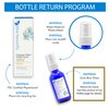 Blue Beautifly USDA Certified Organic Witch Hazel Toner for Face - Purifies Pores & Balances Sebum - with Skin-Soothing Lavender Hydrosol - Double Distilled & Undiluted for Maximum Potency - 2 fl oz
